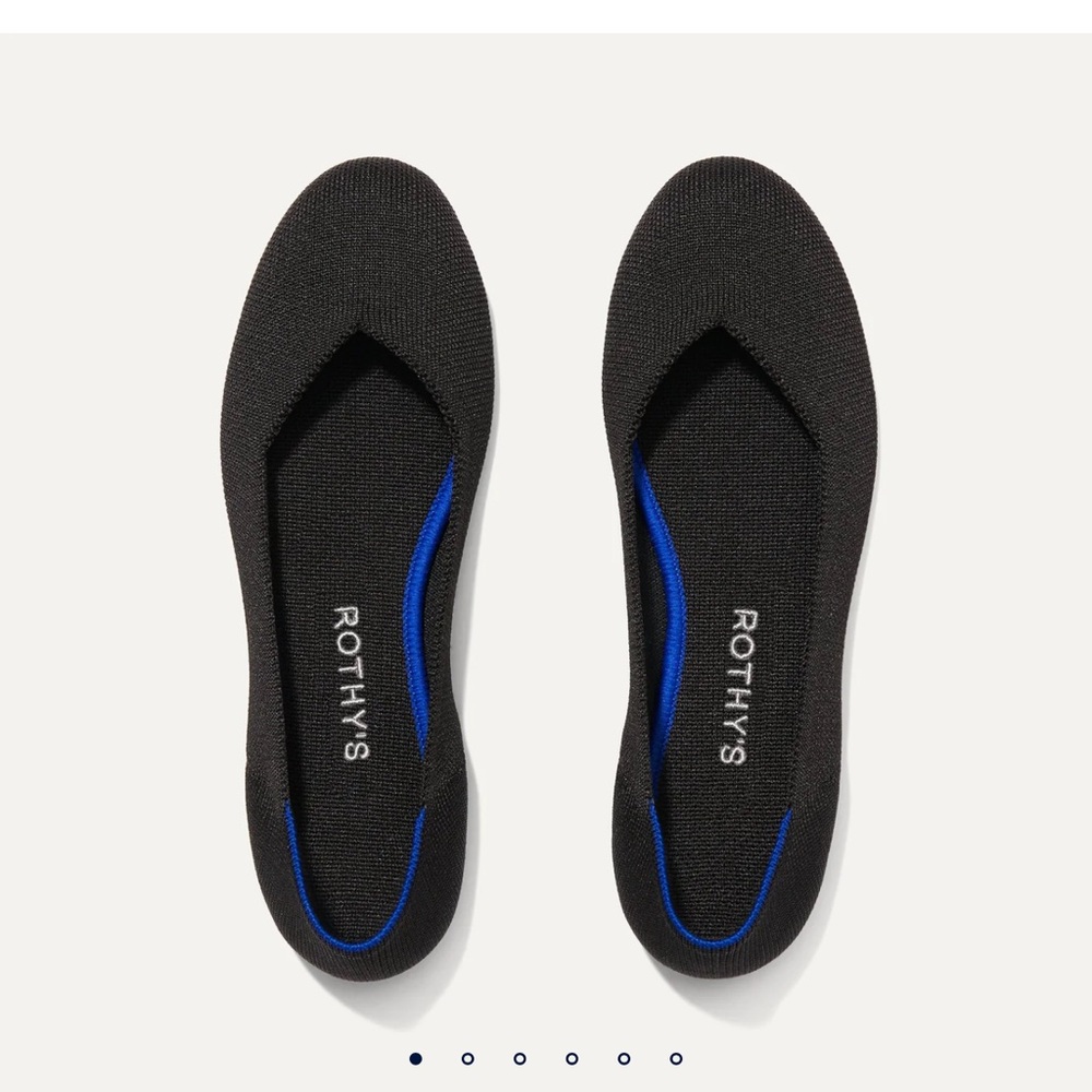 Rothy's The Flat - Black - 8.5